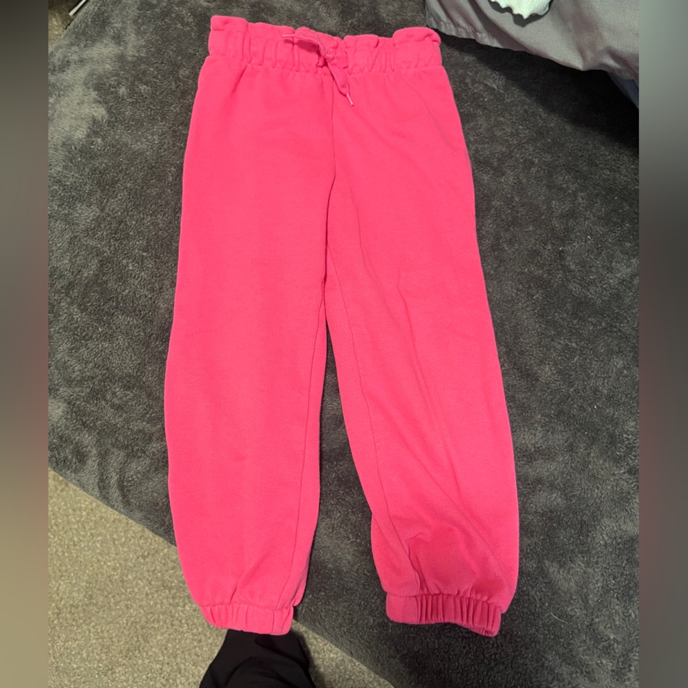 Pink sweatpants